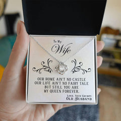 My Queen Forever - Love Knot Necklace - The Best Shop 4U