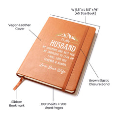 My Soulmate and Best Friend - Leather Journal - The Best Shop 4U