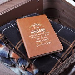 My Soulmate and Best Friend - Leather Journal - The Best Shop 4U