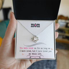 My Whole Life - Love Knot Necklace - The Best Shop 4U