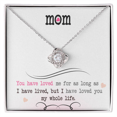 My Whole Life - Love Knot Necklace - The Best Shop 4U