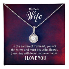 My Wife My Flower - Eternal Hope Necklace - The Best Shop 4U