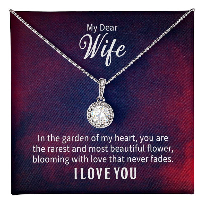 My Wife My Flower - Eternal Hope Necklace - The Best Shop 4U
