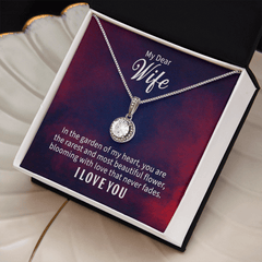 My Wife My Flower - Eternal Hope Necklace - The Best Shop 4U