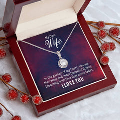 My Wife My Flower - Eternal Hope Necklace - The Best Shop 4U