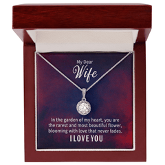 My Wife My Flower - Eternal Hope Necklace - The Best Shop 4U