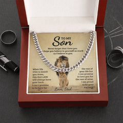 Never Forget - Cuban Link Chain - The Best Shop 4U
