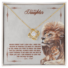 Never Forget - Love Knot Necklace - The Best Shop 4U