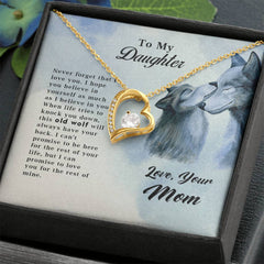 Old Wolf - Forever Love Necklace - The Best Shop 4U