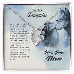Old Wolf - Forever Love Necklace - The Best Shop 4U