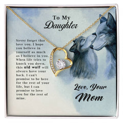 Old Wolf - Forever Love Necklace - The Best Shop 4U