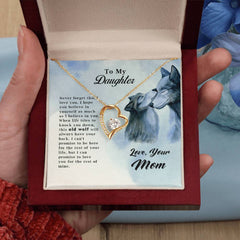 Old Wolf - Forever Love Necklace - The Best Shop 4U