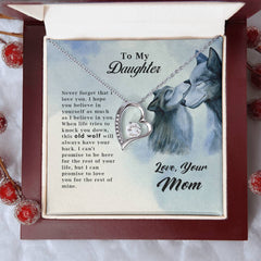 Old Wolf - Forever Love Necklace - The Best Shop 4U