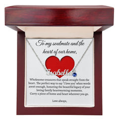Personalized Name Necklace with Birthstone - The Best Shop 4U