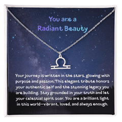Radiant Beauty - Night Sky Zodiac - Necklace - The Best Shop 4U