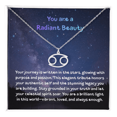 Radiant Beauty - Night Sky Zodiac - Necklace - The Best Shop 4U