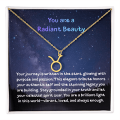 Radiant Beauty - Night Sky Zodiac - Necklace - The Best Shop 4U