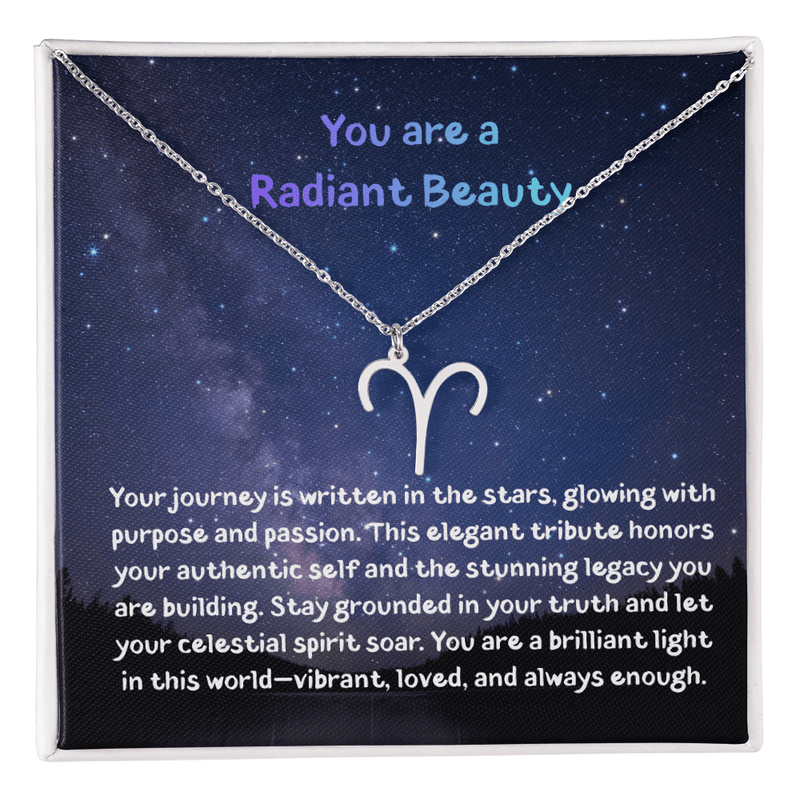 Radiant Beauty - Night Sky Zodiac - Necklace - The Best Shop 4U