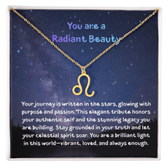 Radiant Beauty - Night Sky Zodiac - Necklace - The Best Shop 4U
