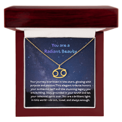 Radiant Beauty - Night Sky Zodiac - Necklace - The Best Shop 4U
