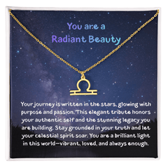 Radiant Beauty - Night Sky Zodiac - Necklace - The Best Shop 4U