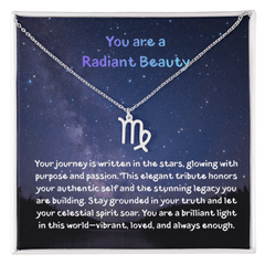 Radiant Beauty - Night Sky Zodiac - Necklace - The Best Shop 4U