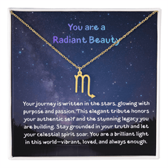 Radiant Beauty - Night Sky Zodiac - Necklace - The Best Shop 4U