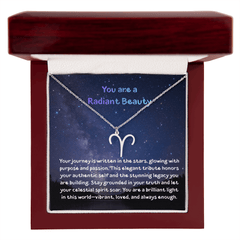 Radiant Beauty - Night Sky Zodiac - Necklace - The Best Shop 4U