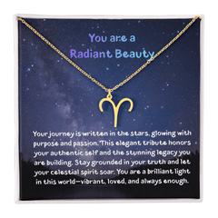 Radiant Beauty - Night Sky Zodiac - Necklace - The Best Shop 4U
