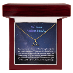 Radiant Beauty - Night Sky Zodiac - Necklace - The Best Shop 4U