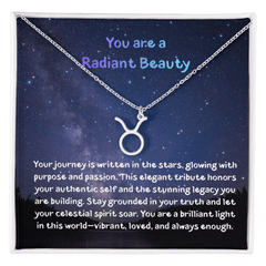 Radiant Beauty - Night Sky Zodiac - Necklace - The Best Shop 4U