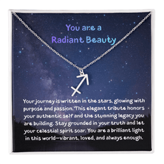 Radiant Beauty - Night Sky Zodiac - Necklace - The Best Shop 4U