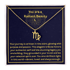 Radiant Beauty - Zodiac Calendar - Necklace - The Best Shop 4U