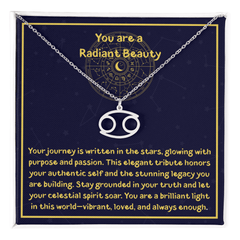 Radiant Beauty - Zodiac Calendar - Necklace - The Best Shop 4U