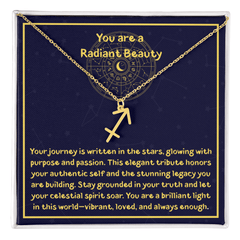 Radiant Beauty - Zodiac Calendar - Necklace - The Best Shop 4U
