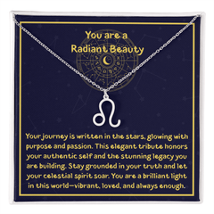 Radiant Beauty - Zodiac Calendar - Necklace - The Best Shop 4U