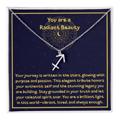 Radiant Beauty - Zodiac Calendar - Necklace - The Best Shop 4U