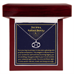 Radiant Beauty - Zodiac Calendar - Necklace - The Best Shop 4U