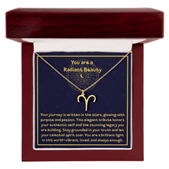 Radiant Beauty - Zodiac Calendar - Necklace - The Best Shop 4U
