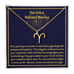 Radiant Beauty - Zodiac Calendar - Necklace - The Best Shop 4U