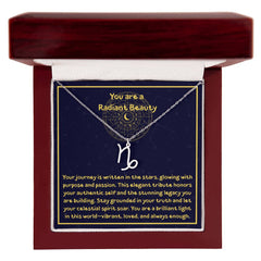 Radiant Beauty - Zodiac Calendar - Necklace - The Best Shop 4U