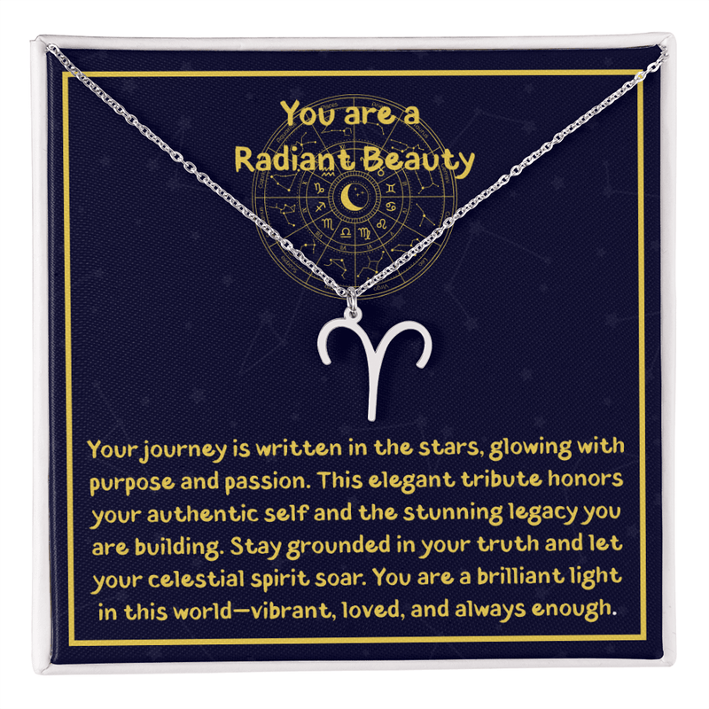 Radiant Beauty - Zodiac Calendar - Necklace - The Best Shop 4U