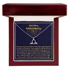 Radiant Beauty - Zodiac Calendar - Necklace - The Best Shop 4U