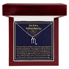 Radiant Beauty - Zodiac Calendar - Necklace - The Best Shop 4U