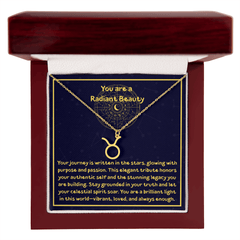 Radiant Beauty - Zodiac Calendar - Necklace - The Best Shop 4U