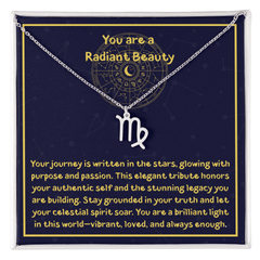 Radiant Beauty - Zodiac Calendar - Necklace - The Best Shop 4U