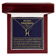 Radiant Beauty - Zodiac Calendar - Necklace - The Best Shop 4U