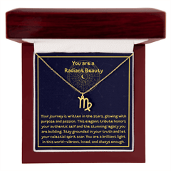 Radiant Beauty - Zodiac Calendar - Necklace - The Best Shop 4U