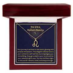 Radiant Beauty - Zodiac Calendar - Necklace - The Best Shop 4U