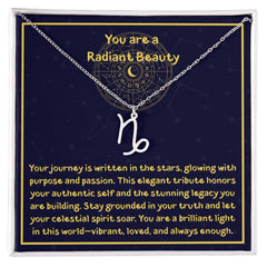 Radiant Beauty - Zodiac Calendar - Necklace - The Best Shop 4U